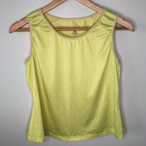 PATAGONIA Yellow Capilene Base Layer  Tank Top‎ Size Medium